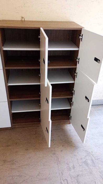 Locker 6 skrytek szafka na dokumenty lockery biuro dom szkoła recepcja