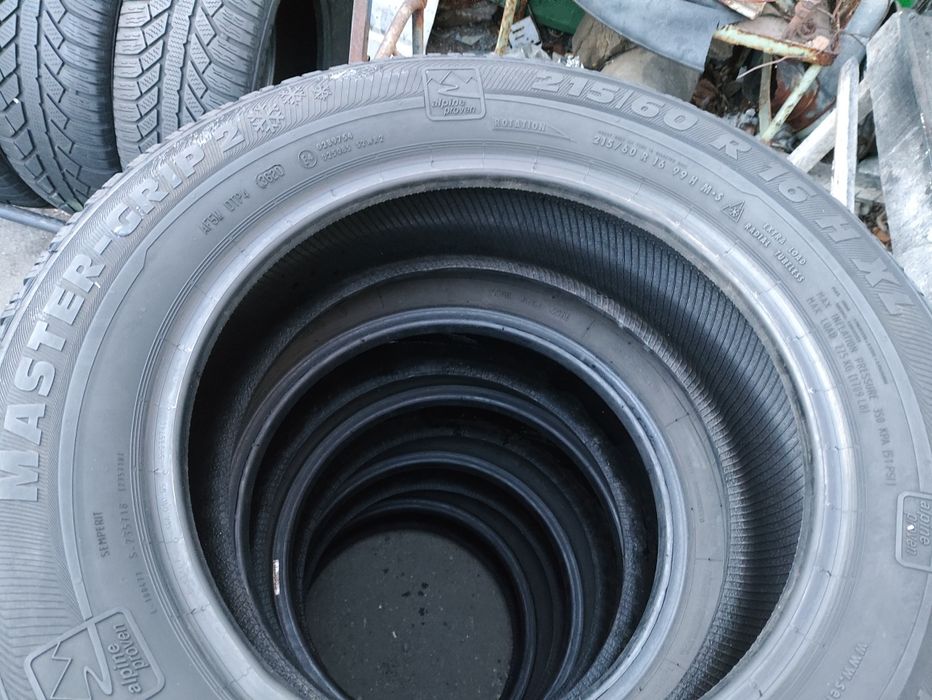 Шини резина зима 215/60 R16 Semperit master grip 2: 1 350 грн ...