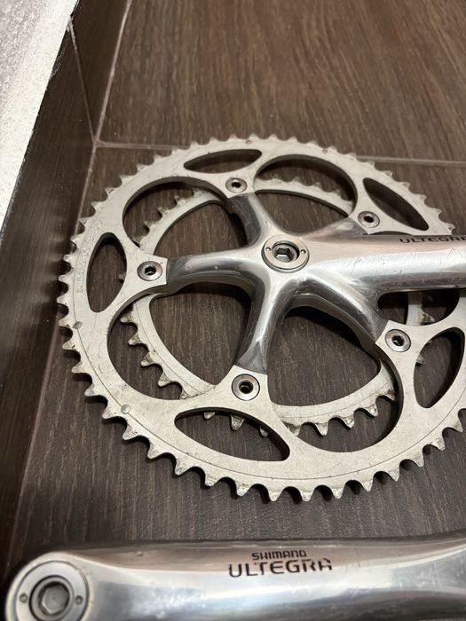 Grupo Shimano Ultegra 6500 9v (pedaleiro + desviadores + BB)