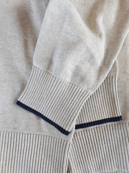 Tommy Hilfiger Quarter-Zip sweter zamek - Elegancki XL