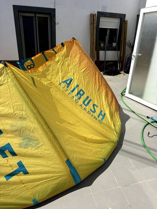 Kite Airush Lift V3 8m – Bom Estado – Excelente Kite Saltos de Big Air