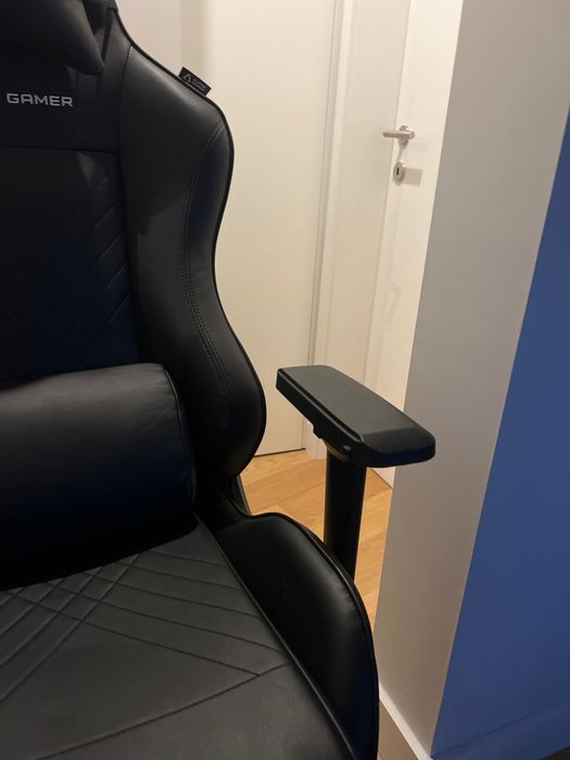 Cadeira Gaming Alpha Gamer Atena - Preto