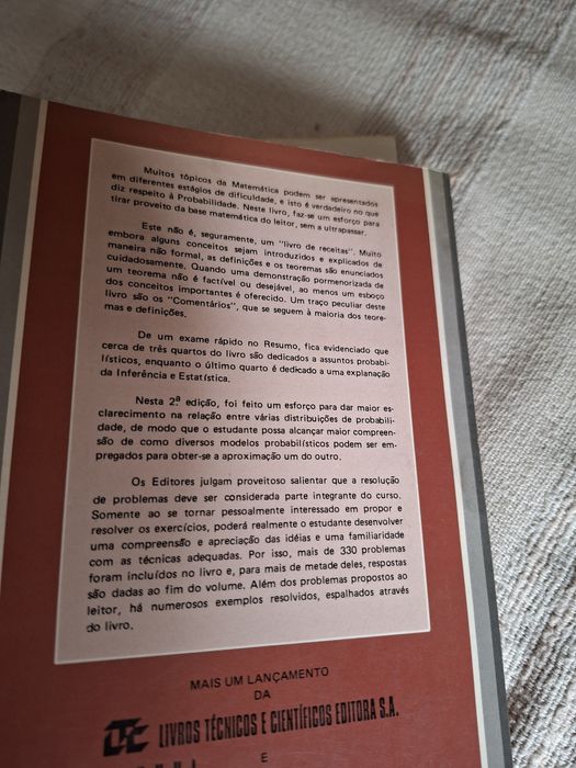 Probabilidade Aplicação à Estatística