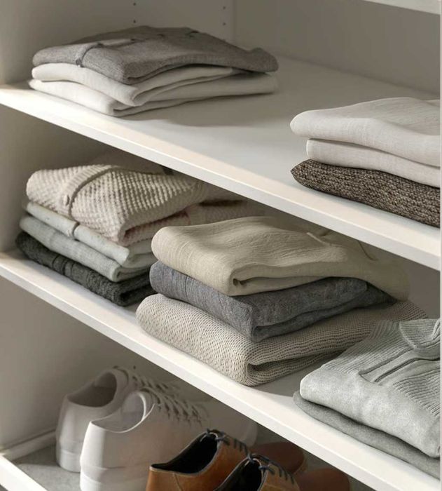 Półka biała Ikea Komplement 58 cm/ 100 cm