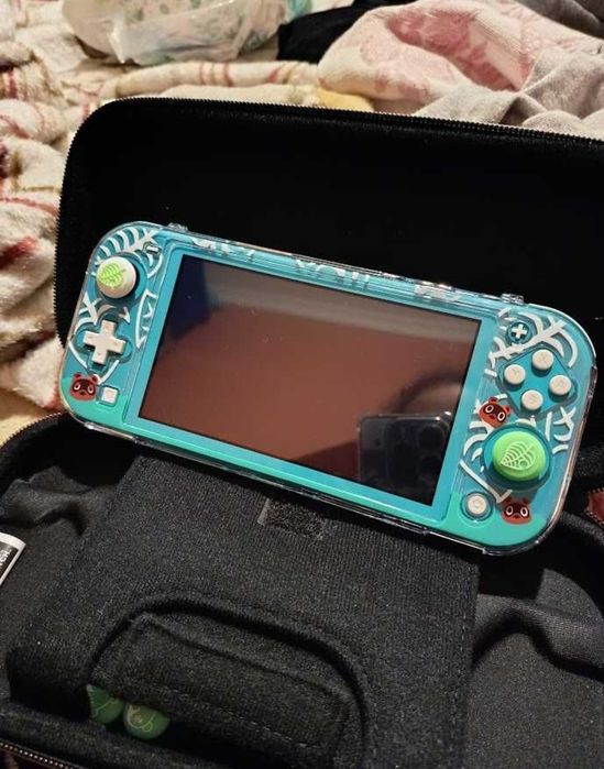 Nintendo Switch Lite Azul + Extras