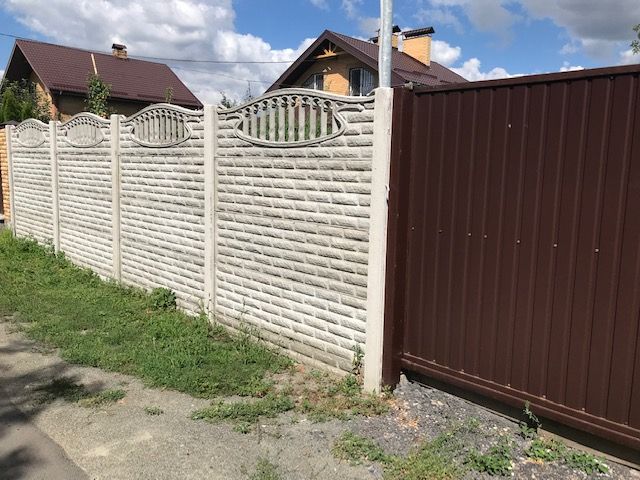 Европаркан (бетонный забор)Киеве обл. Євідновлення.