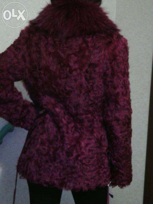 шуба с енота