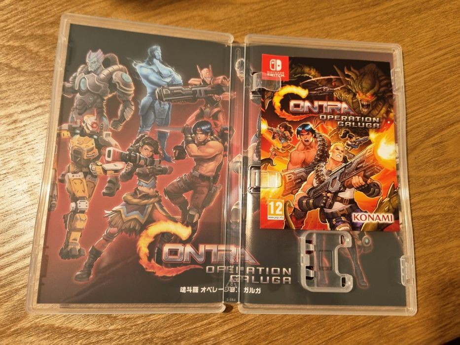 Contra Operation Galuga Nintendo Switch jogo