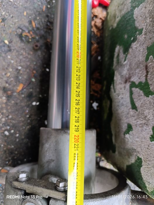 Cilindro hidráulico usado bom