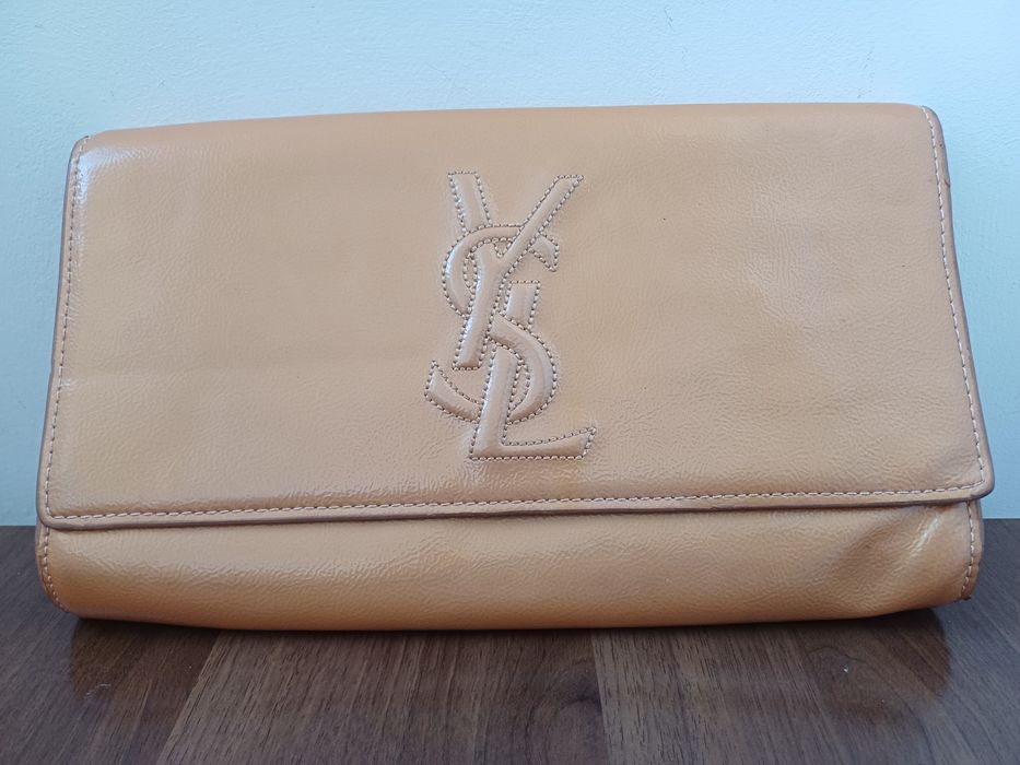 Оригинал! Сумка клатч Yves Saint Laurent YSL натур. кожа