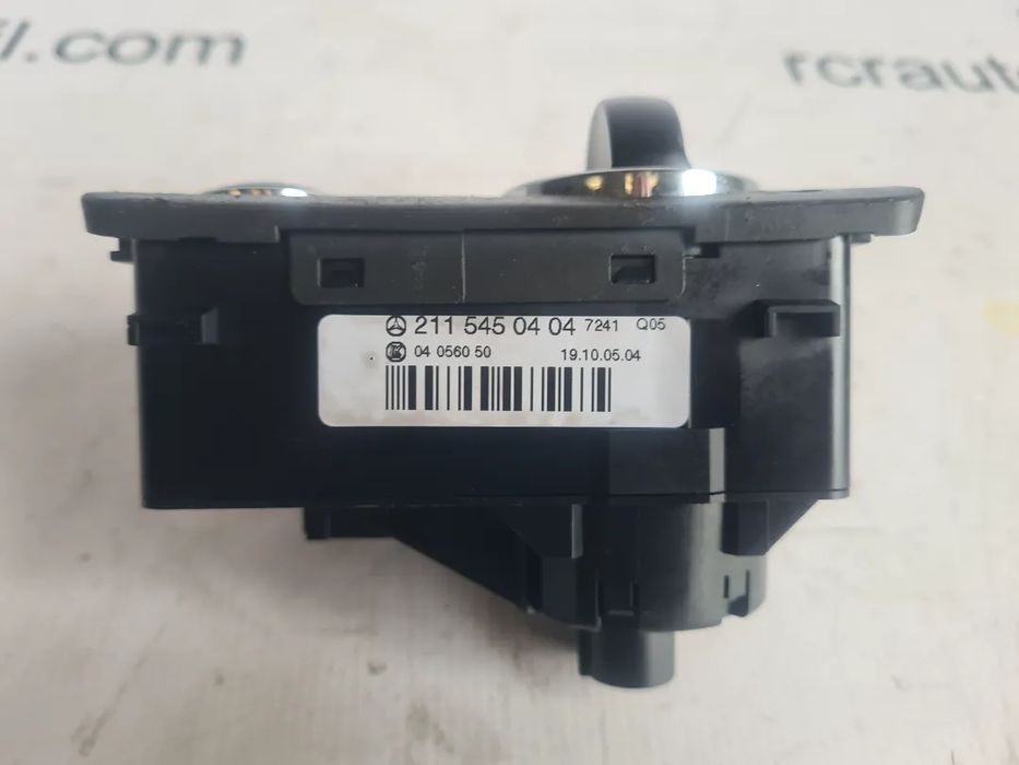 MODULO LUZ LUZES FAROIS SWITCH COMANDO COMUTADOR BOTÃO A2115450404