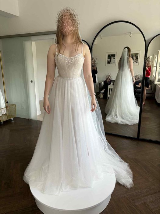 NOWA Suknia ślubna księżniczka ELBA LE PAPILLON BY MODECA