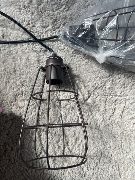 Żyrandol loft nowy