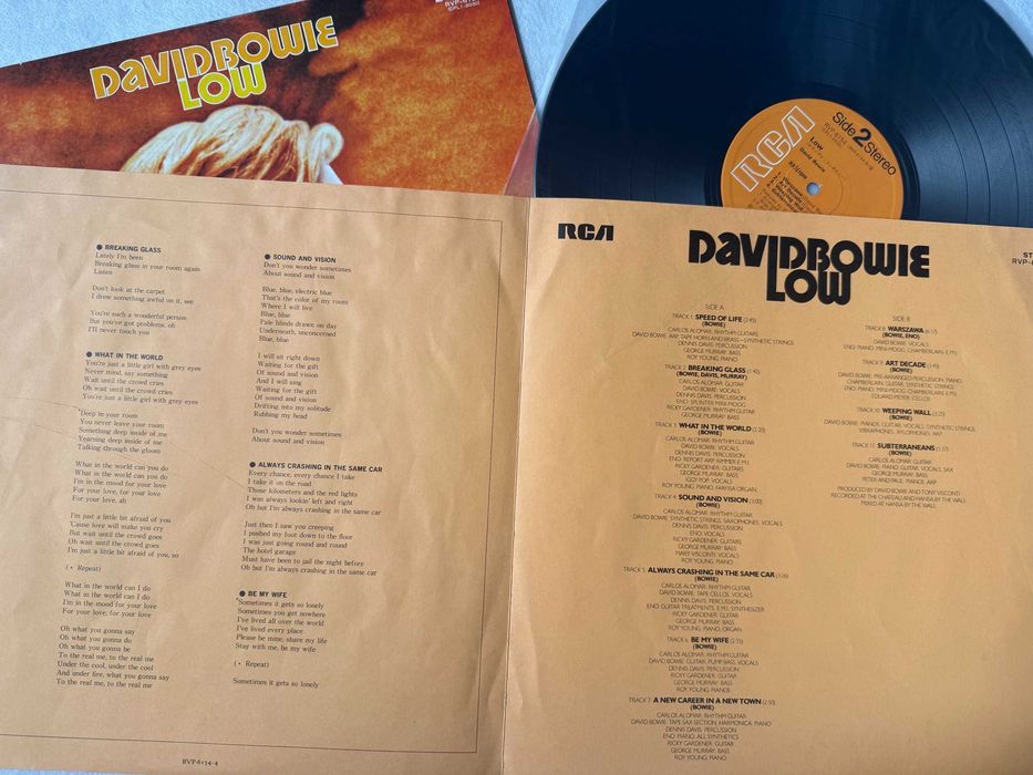 David Bowie – Low | RVP‑6154 (Japan, record VG+)
