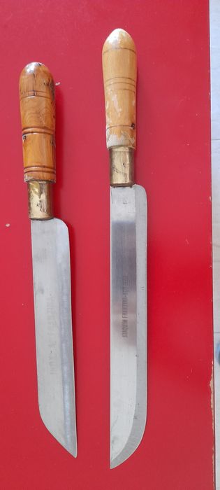 Conjunto facas grandes em aço inox