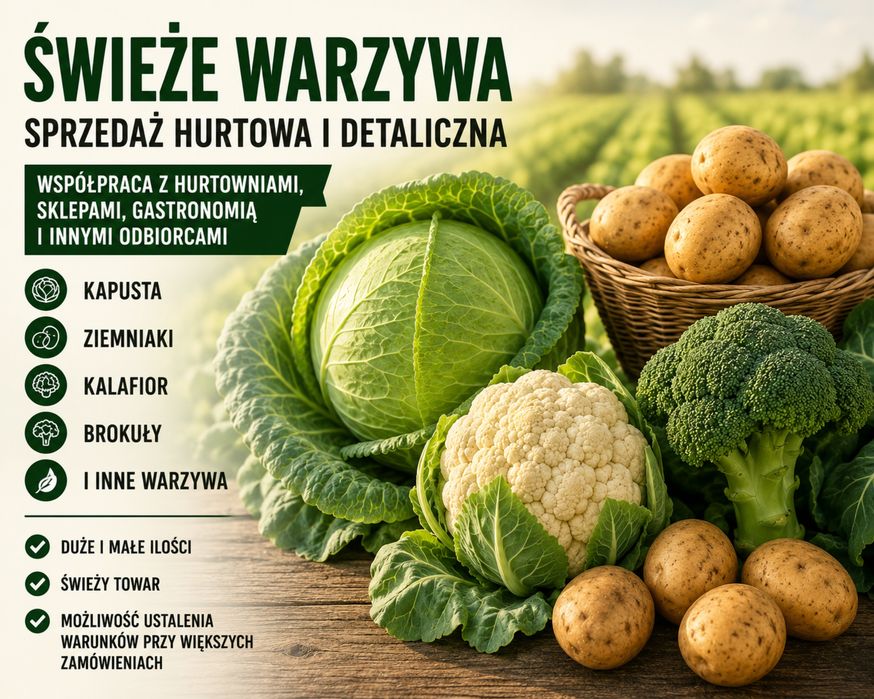 Świerze warzywa