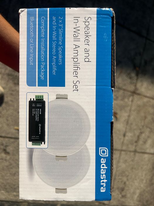 Amplificadores/ colunas de som para teto com altifalante | Novo