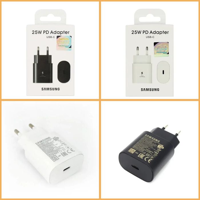 Мережевий зарядний пристрій для Samsung USB-C 25W