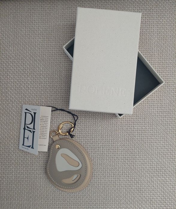 Polene Paris Atla mirror edition trio taupe lusterko brelok charm