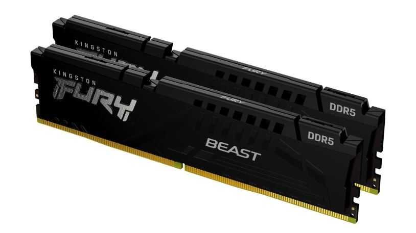 Kingston Pamięć DDR5 Fury Beast 32GB(2*16GB)/5200 CL40 czarna