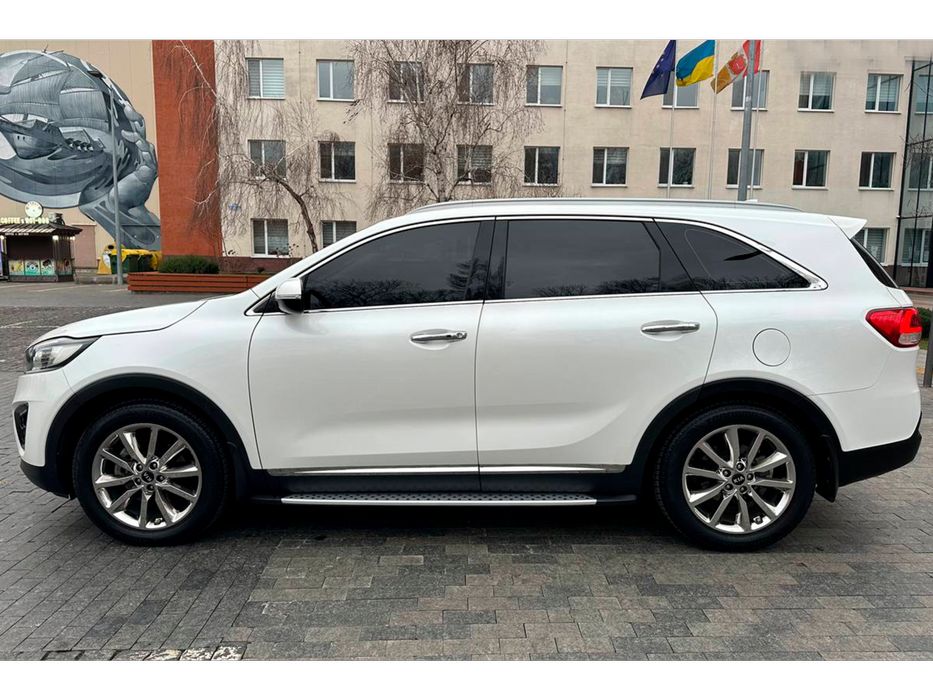 Kia Sorento 2015+ Боковые пороги