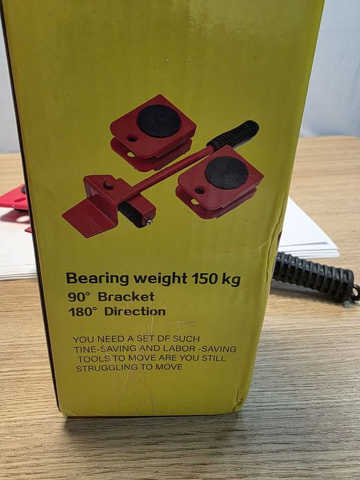 Rolki do transportu do 150 kg