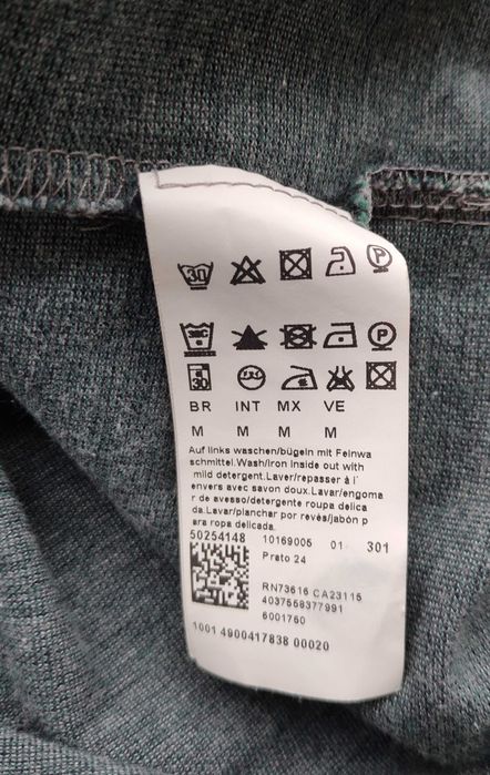 Лёгкий мужской котоновый свитер Hugo Boss