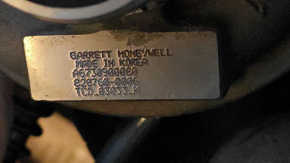 Turbo Garrett usado para KGM ou Ssangyong Tivoli 1