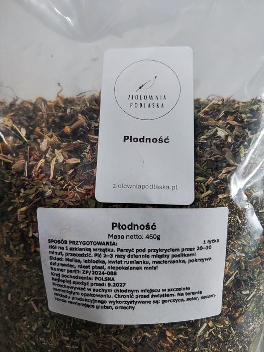 Mieszanka ziół na płodność