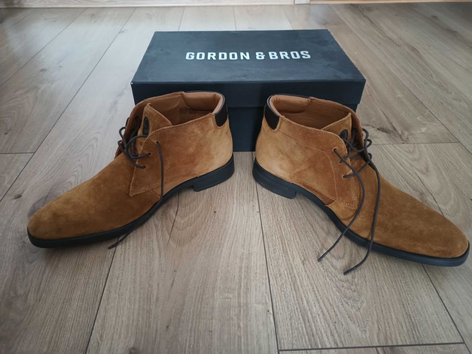 Buty Męskie Trzewiki Gordon & Bros Nowa Alaska BT Suede 43 Nowe