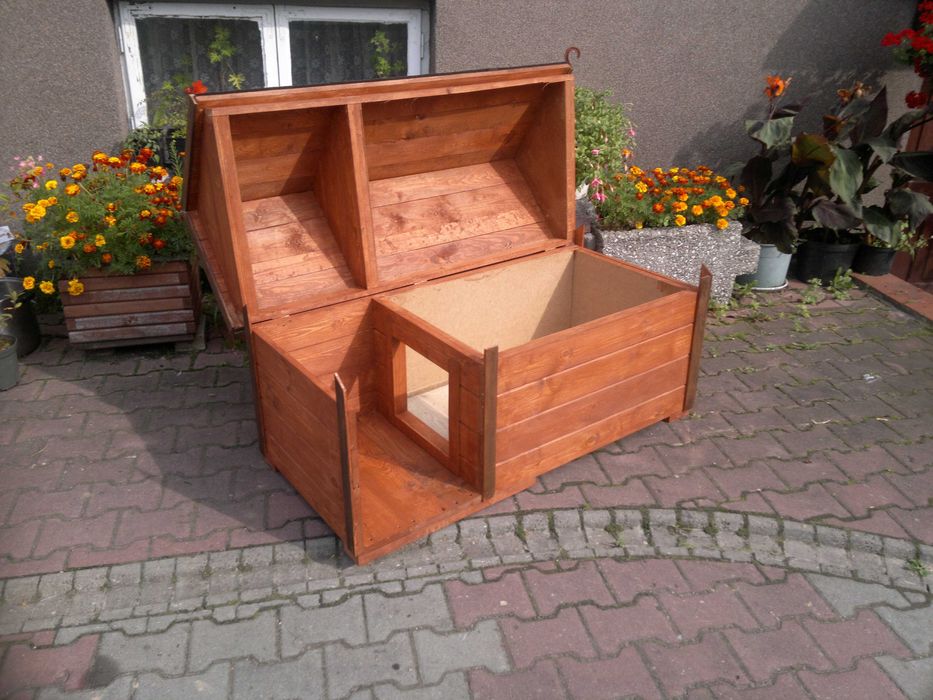 Buda dla psa z przedsionkiem XL Budy Możliwość wysyłki