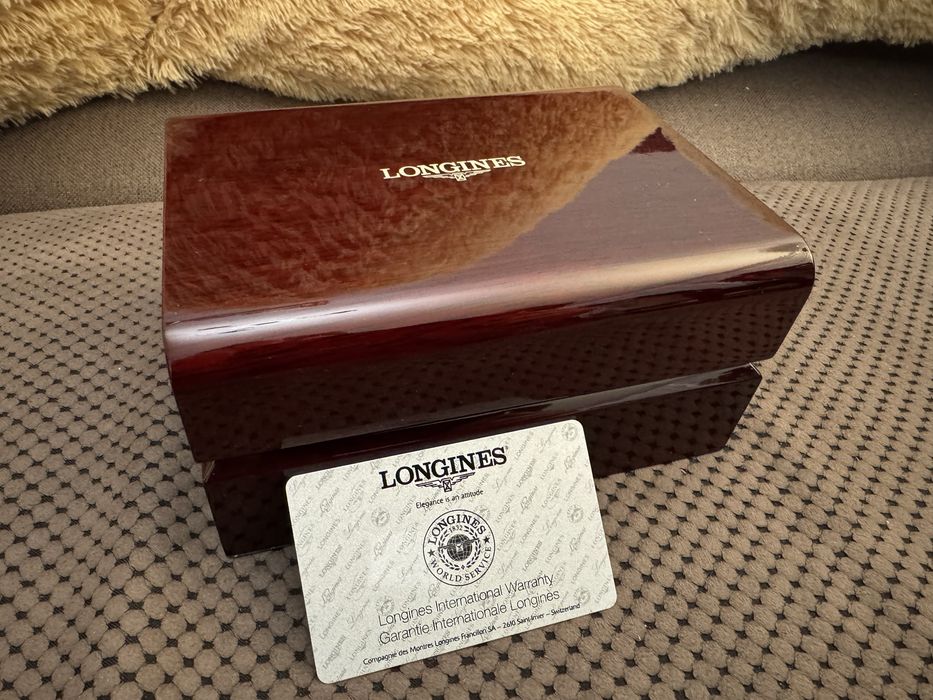 Longines Automatic Chronograph Column-Wheel – pełny zestaw