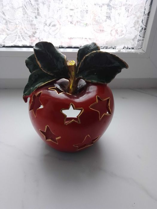 Рождественский подсвечник Яблоко