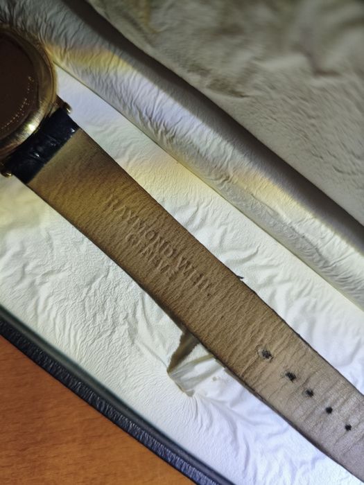 Relógio de corda Raymond Weil 18k gold Electroplated