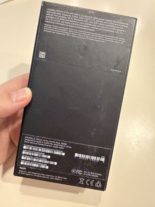 iPhone 12 Pro Max 256gb Pacific Blue Neverlock