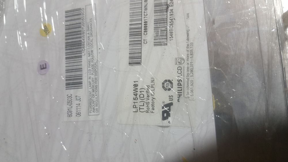 LCD lp154w01(TL)(A1) e lp154w01 (TL)(D1)