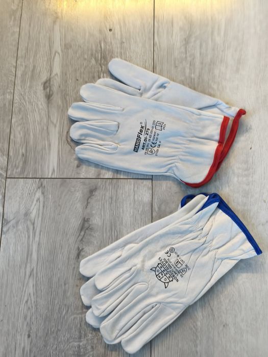 Rekawice spawalnicze-monterskie kozia skorka Nordic/Hand flex