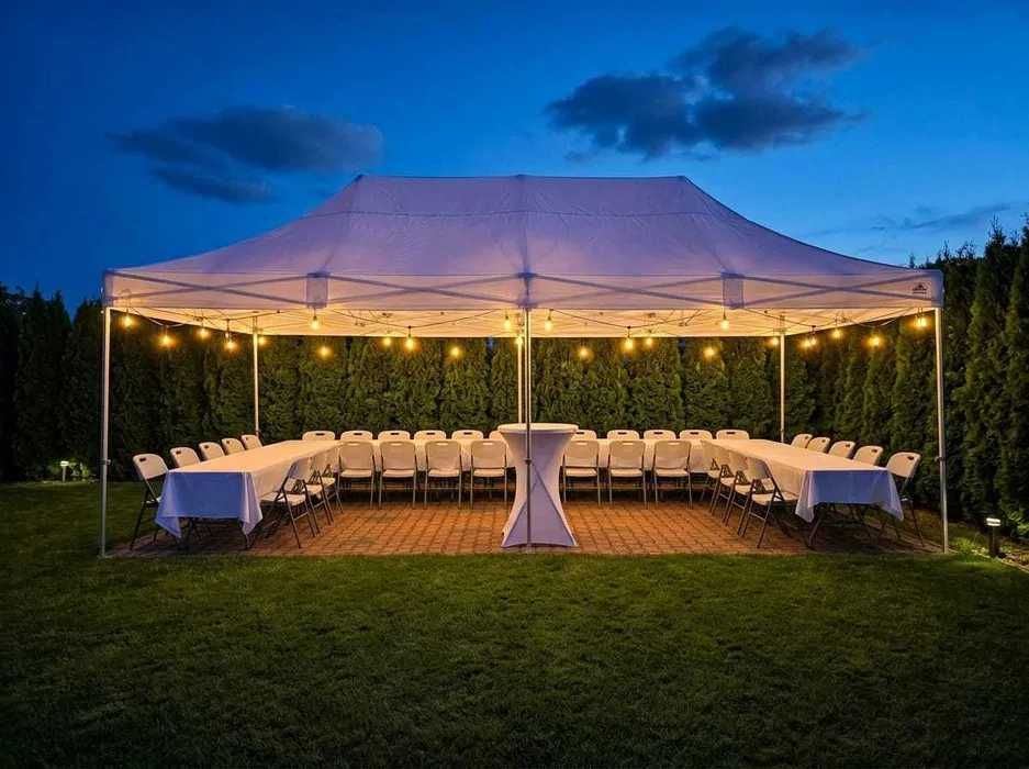 Namioty Imprezowe, Stoły i Krzesła - Wynajem Namiot na imprezę