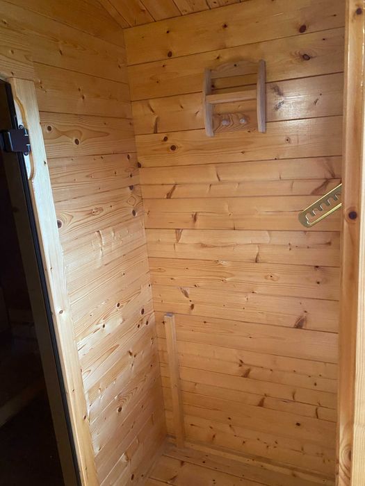 Sauna zewnętrzna duża piec 9 kW