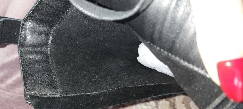 Trapery trzewiki botki Alma en Pena skóra naturalna r. 38