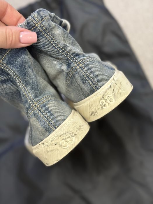 Кеди Balenciaga 36 оригінал жіночі джинсові