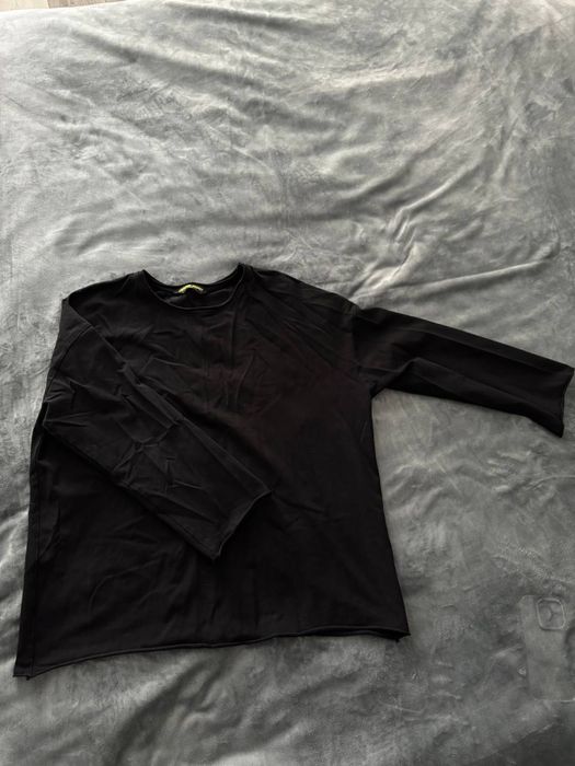 Лонгслив унісекс чорний