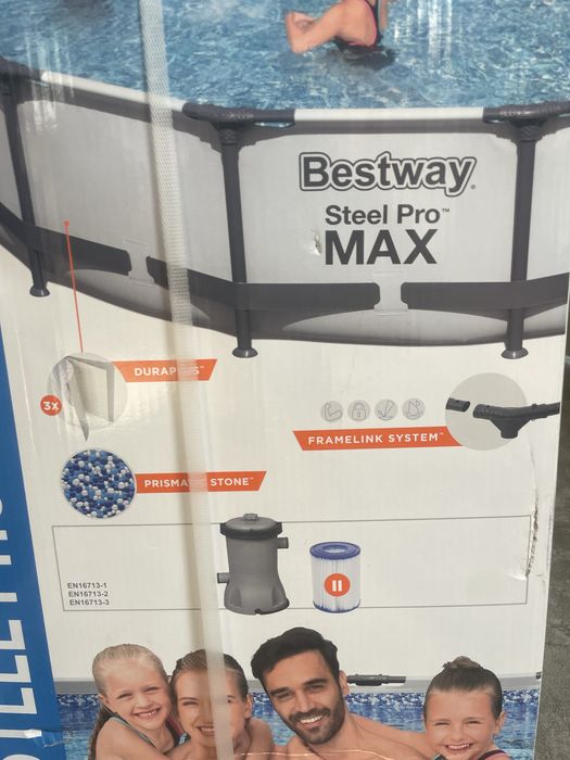 NOWY BASEN 427 x 84 cm wysokości BESTWAY Pro MAX