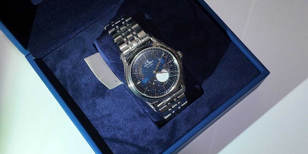 Tecnotempo - Automatyczny - "Moon Phase" Specjalna Edycja TT.50MPA.BL
