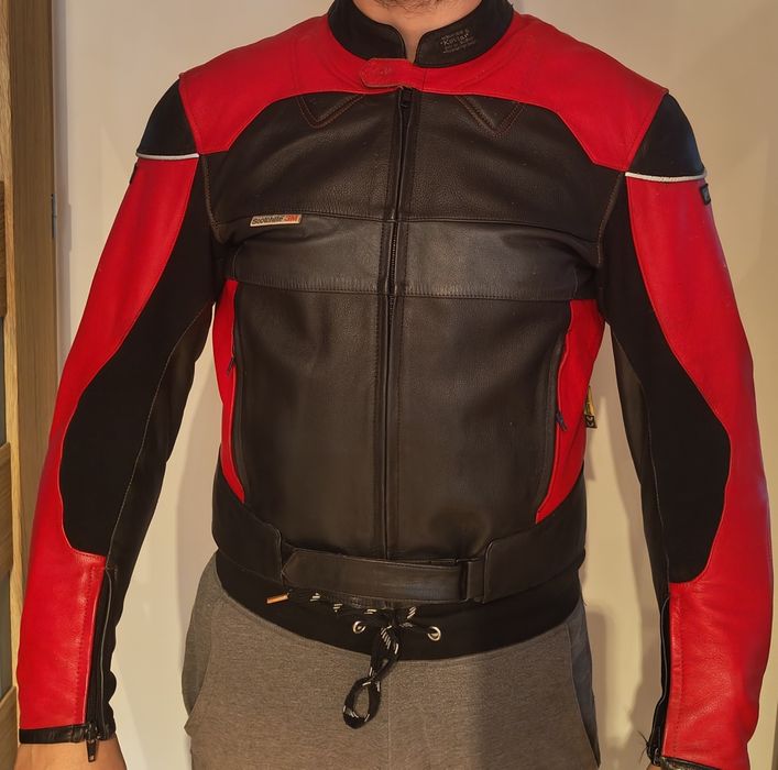 Skórzana kurtka motocyklowa rozm. 54