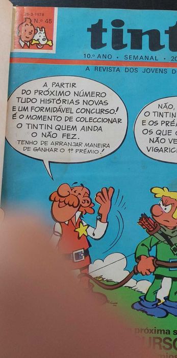 Volumes da coleção Tintin, belissimamente encadernados