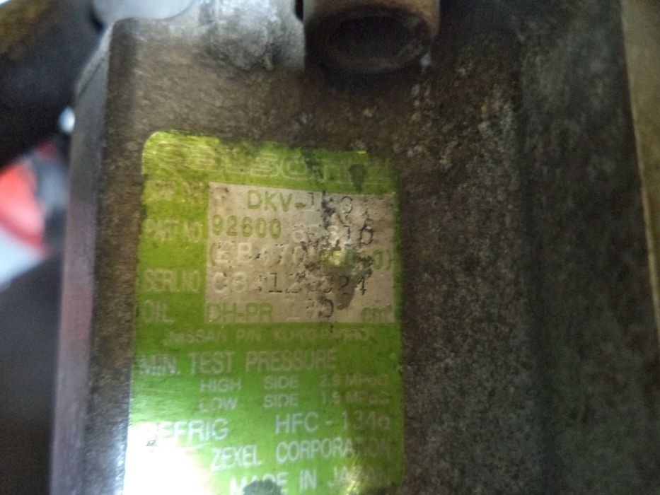 Компрессор кондиционера Nissan Micra (K11) (1,0-1,3-1,4) (1,5 D)
