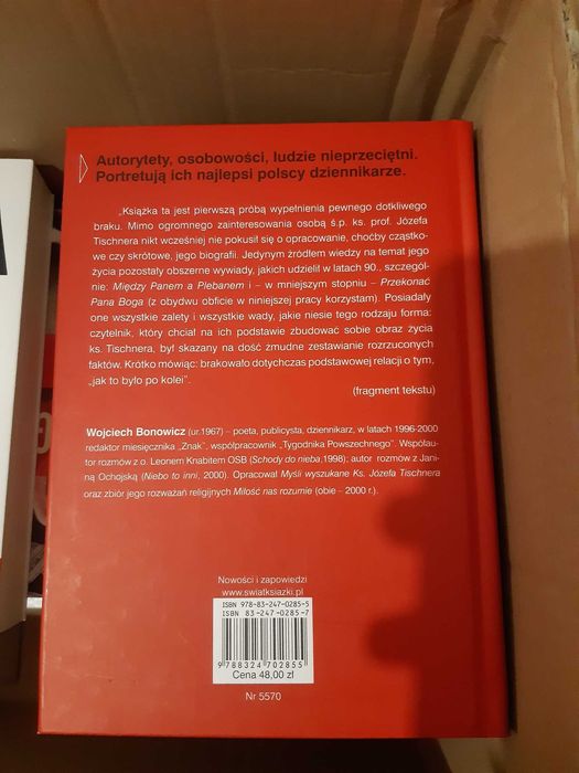 Ksiądz Józef Tischner Wojciech Bonowicz Seria Autorytety