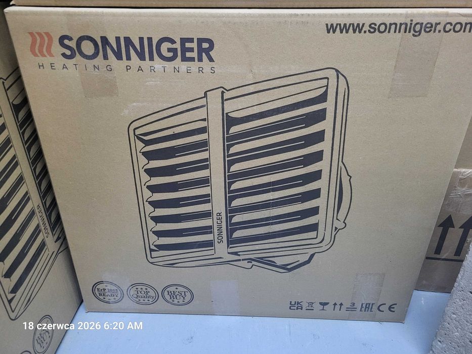 Nagrzewnica wodna Sonniger 25 kW bez sterownika - nowa