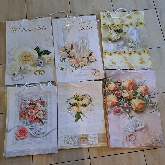 Torebki prezentowe -15szt